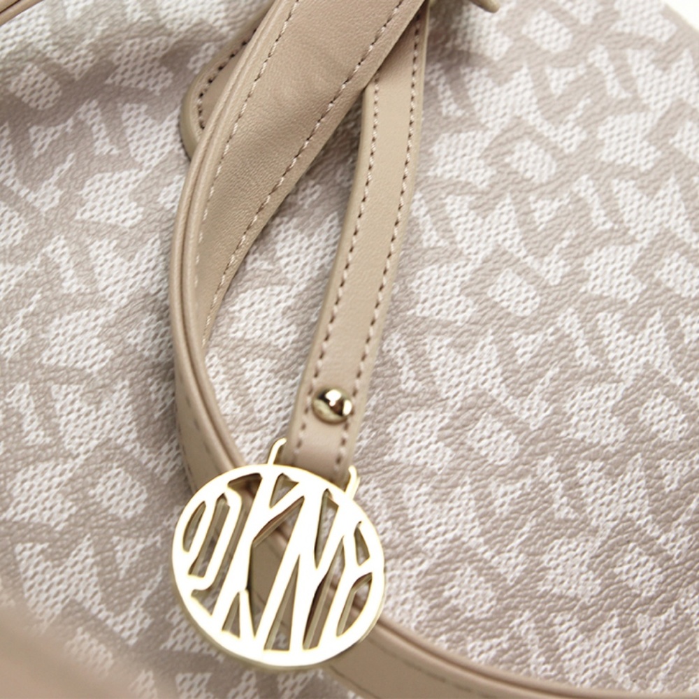 NWT DKNY Heritage Coated Satchel Crossbody 5017 - Picture 4 of 7